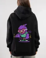 Bird Printed Hoodie - Image 4