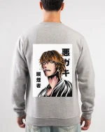 Anime printed Sweatshirt | Cool Manga Style Printed Sweatshirt