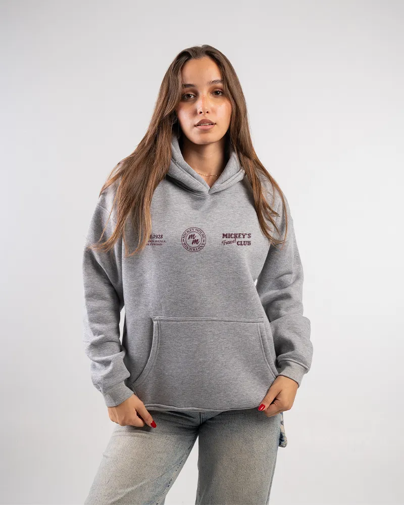 3-3 Mickey’s Travel Club Hoodie – Front & Back Design Template - Image 1